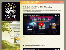 Tablet Screenshot of oxeyegames.com